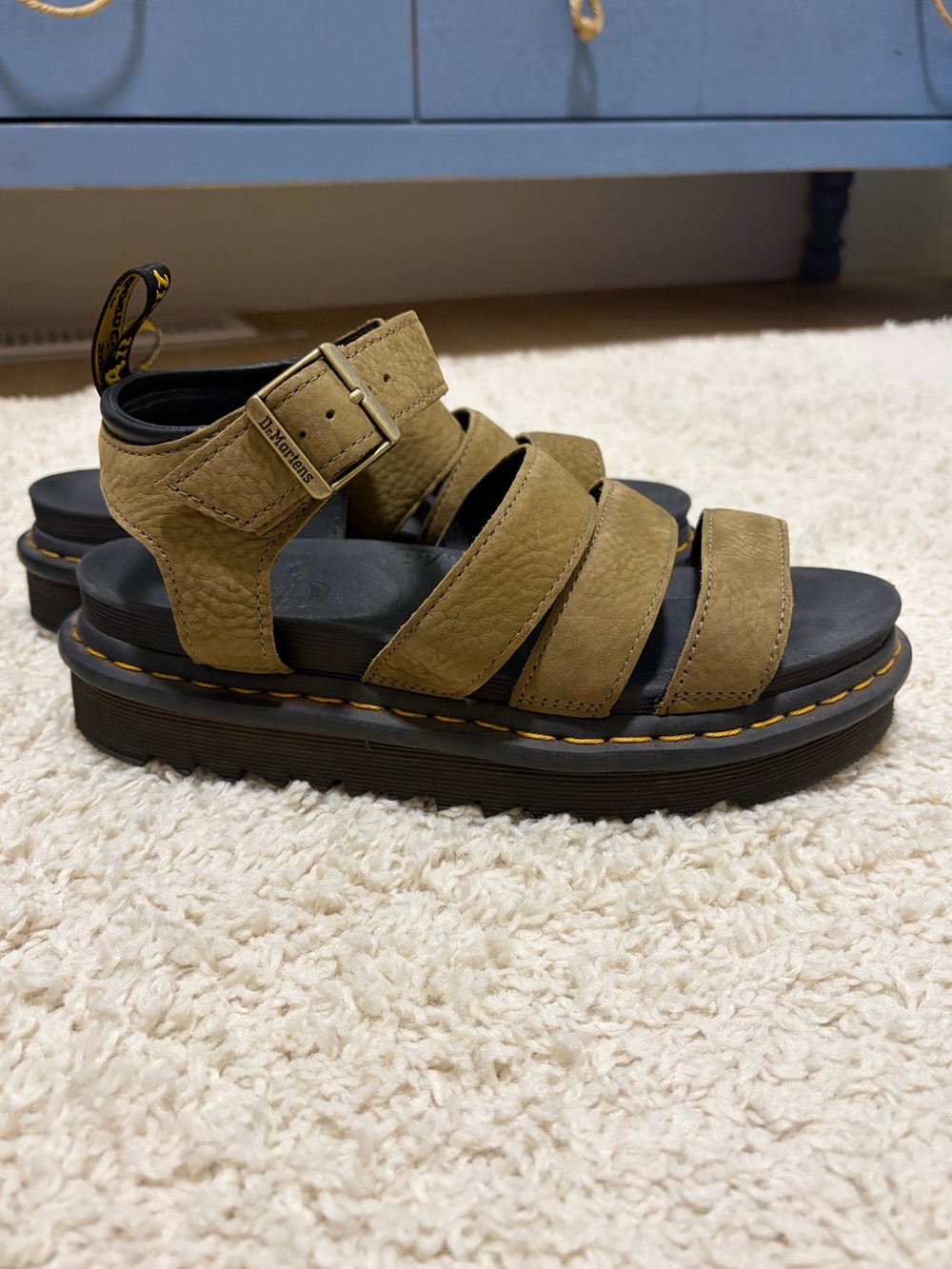Dr. Martens  Blaire Platform Strappy Sandals